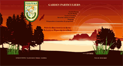 Desktop Screenshot of gardes-particuliers.com